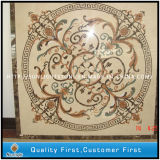 Customized Decorative Natural Stone Marble Mosaic Water Jet Floor Tiles