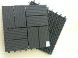 Non-Skid Patio Paver-High Density Plastic Wood Compound Deck Tiles