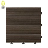 Standard Floor Tile Size 30 X 30 Swimming Pool WPC Fence Wood Board Floor Decking Tile