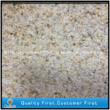 Bushhammered Yellow Shandong Rusty Granite Floor Tiles for Square Flooring
