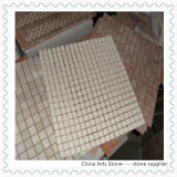 White Limestone Marble Mosaic Tile