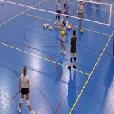 Outdoor Volleyball Sport Flooring PP Interlock Flooring