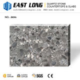 Granite Color Artificial Quartz Stone Slabs for Kitchentops/Vanity Tops with 3200*1600mm