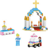 14898702- Created World Girl Series Model Building Blocks Education Toys for Girls Christmas Gifts