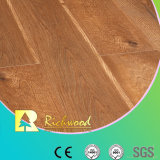 Commercial 8.3mm HDF Embossed V-Grooved Waxed Edged Laminate Flooring