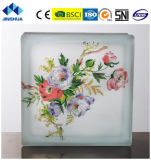 Jinghua High Quality Artistic P-18 Painting Glass Block/Brick