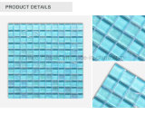 Sheet Size Mosaic Blue Wave Glass Tile for Swimming Pool Tiles Glass Mosaic