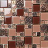 Directly Manufacture 300X300mm Glass Mosaic Tile