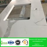 Calacatta White Artificial Quartz Stone Vanity Top