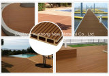Outdoor Waterproof--Recycled Non-Capped or Regular WPC Flooring on Hot Sale