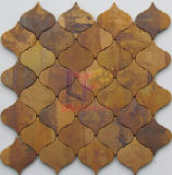 Lantern Shape Copper Made Metal Mosaic Tiles for Art Design (CFM975)