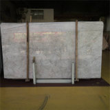 Imported Polished Oman Rose White Marble Tile