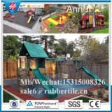 Outdoor Recycled Rubber Tile Paver, Kids Rubber Tile