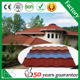 Africa Hot Sale Stone Chips Coated Metal Roof Tile (Romance type)