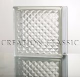 Clear Lattice Glass Block for Shower Room/Building Glass