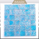 Water Wave blue Color Swimming Pool Tile Mosaic