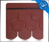 5-Tab Fish Scale Asphalt Roof Shingle /Colorful Fibreglass Roof Tile /Bitumen Roofing Material with ISO (12 Colors)