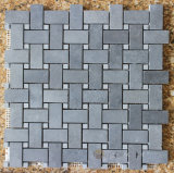 Light Grey Bluestone Mosaic, Basketweave Mosaic and Mosaic Tiles