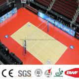 8mm High Quality Wearable Soft Red Volleyball PVC Vinyl Floor