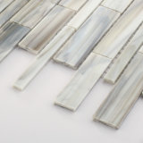 Environmental Building Material Bathroom Grey Mosaic Stained Glass Tiles