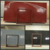 Red/Black/White Artificial Quartz Slab for Countertop/Tile