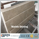 M265 Polished Classic Beige Marble Skirting Tile with Half Round Edge