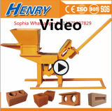 Hr1-30 Soil Clay Brick Making Machine Manual Interlocking Brick Making Machine in Price