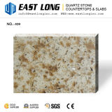 Cut-to-Size Granite Color Artificial Quartz Stone with Free Samples