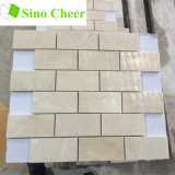 Natural Stone Spain Crema Marfil Brick Mosaic Wall Tile Price