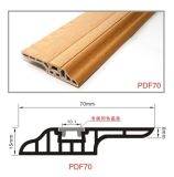 7cm Nail Hidden Water-Proof PVC Skirting Floorng Profiles
