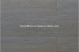 Limed & Wire Brushed Dark Grey Oak Wide Plank Engineered Flooring