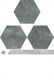 Gray China Foshan Building Material Rustic Ceramic Porcelain Floor Six Corners Tiles (VR6N5211, 520X600mm/20''X24'')