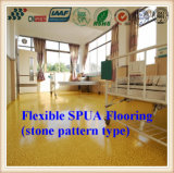 Cn-C02 Non-Slip Stone Pattern Type Flexible Spua Flooring
