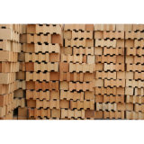 Customized Shape 85% Alumina Refractory Anchors Ceramic Bricks