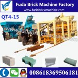Hydraulic Press Qt4-15 Full Automatic Block Machine/Paver Brick Machine