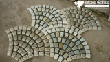 Mesh Mixed Color Flagstone Mosaic Tiles for Wall/Flooring (mm089)