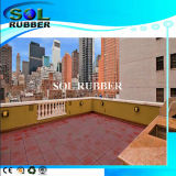 High Quality Roof Top Deck Floor Rubber Tile