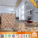 Kitchen Table Decoration, 15X15X8mm Stone Mosaic Mix Glass Mosaic (M815033)
