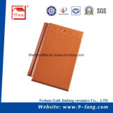 Traditional Classic Clay Flat Type Roof Tile Made in China Ceramic Roofing Tile