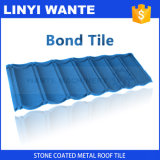 Decorative Building Material Stone Coated Bond Roof Tile for Villa
