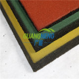EPDM Colorful Rubber Paver, Recycled Rubber Flooring, Interlocking Gym Matting/Sports Rubber Flooring