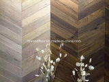 White Oak Chevron Flooring French Pattern Solid Wood Parquetry Flooring