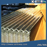 Corrugated Galvanized Steel Roof Tiles Popular in India