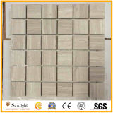 Wooden White Marble Mosaic Wall/Bathroom Tiles