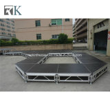 Aluminum Mobile Stage Adjutable Riser with Skirting for Event