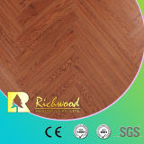 12.3mm HDF Vinyl V-Grooved Parquet Laminate Laminated Wood Flooring