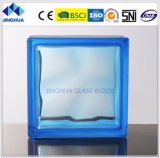 High Quality Best Price Color Cloudy Blue Glass Block/Brick