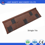 Elegant Shingle Stone Coated Metal Roof Tile for Biulding Materials