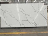 Carrara White Marble Look Artificial/Engineered Quartz Stone/Slabs 2cm/3cm