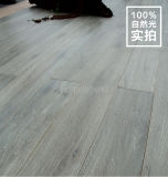 Gray Color Oak Multi Layer Engineered Wood Flooring Wear-Resisting and Heated Wood Floor